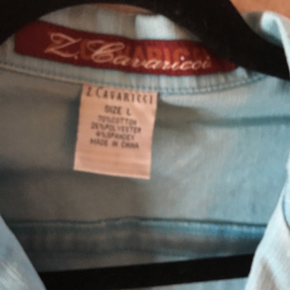 ECU Seafoam Blue or Turquoise Fitted Denim Jacket. - Picture 4 of 8